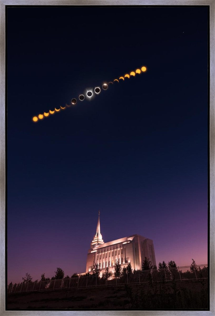 Rexburg Eclipse Phases Gallery Wrap