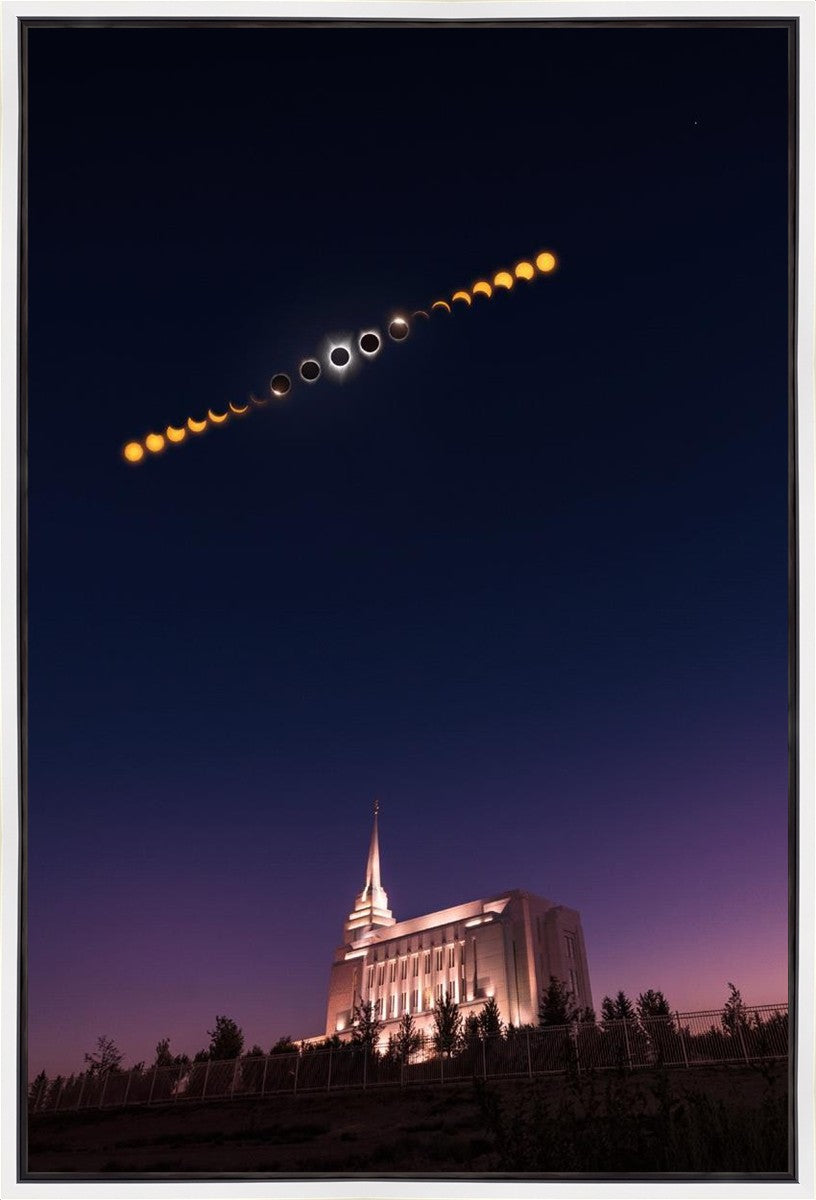 Rexburg Eclipse Phases Gallery Wrap