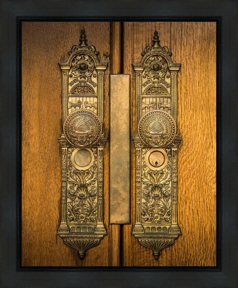 Salt Lake Eternal Doors Gallery Wrap