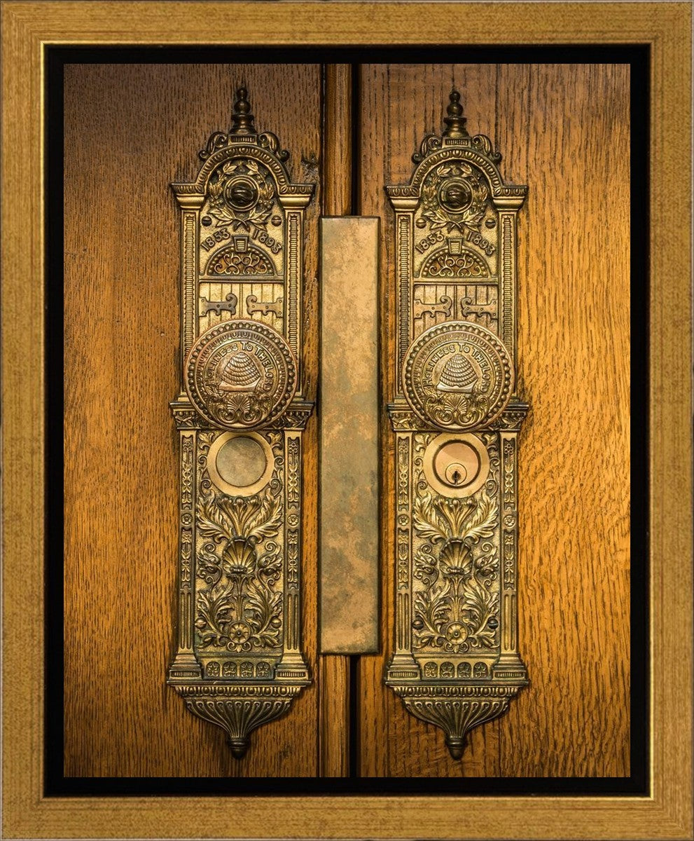 Salt Lake Eternal Doors Gallery Wrap