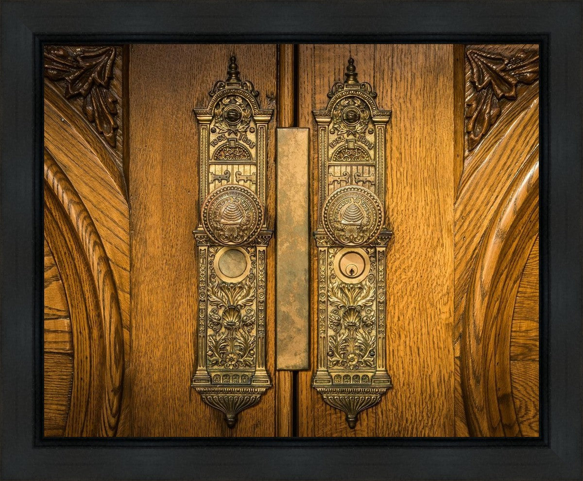 Salt Lake Eternal Doors Gallery Wrap