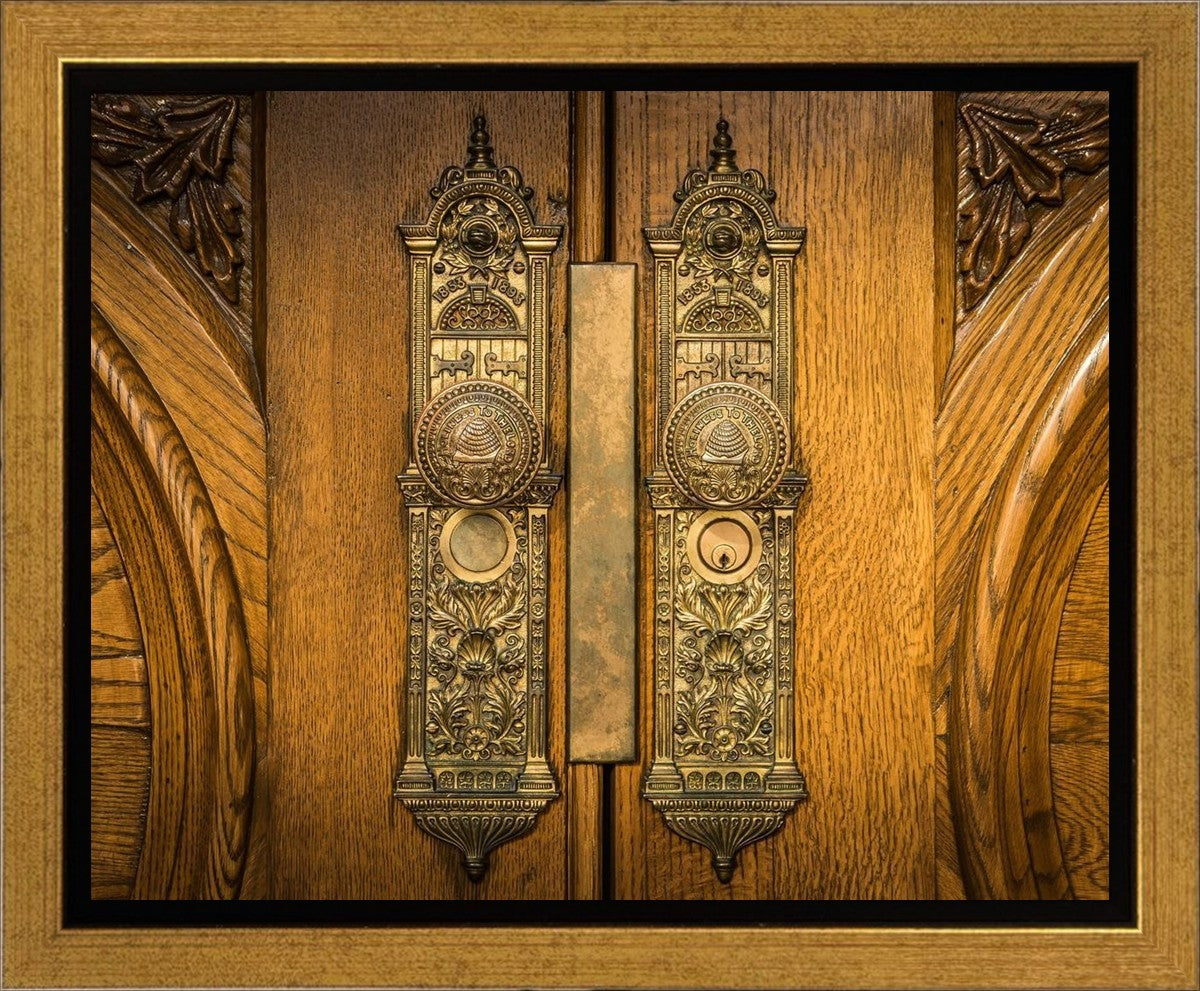 Salt Lake Eternal Doors Gallery Wrap