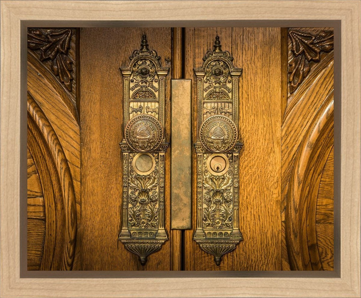Salt Lake Eternal Doors Gallery Wrap