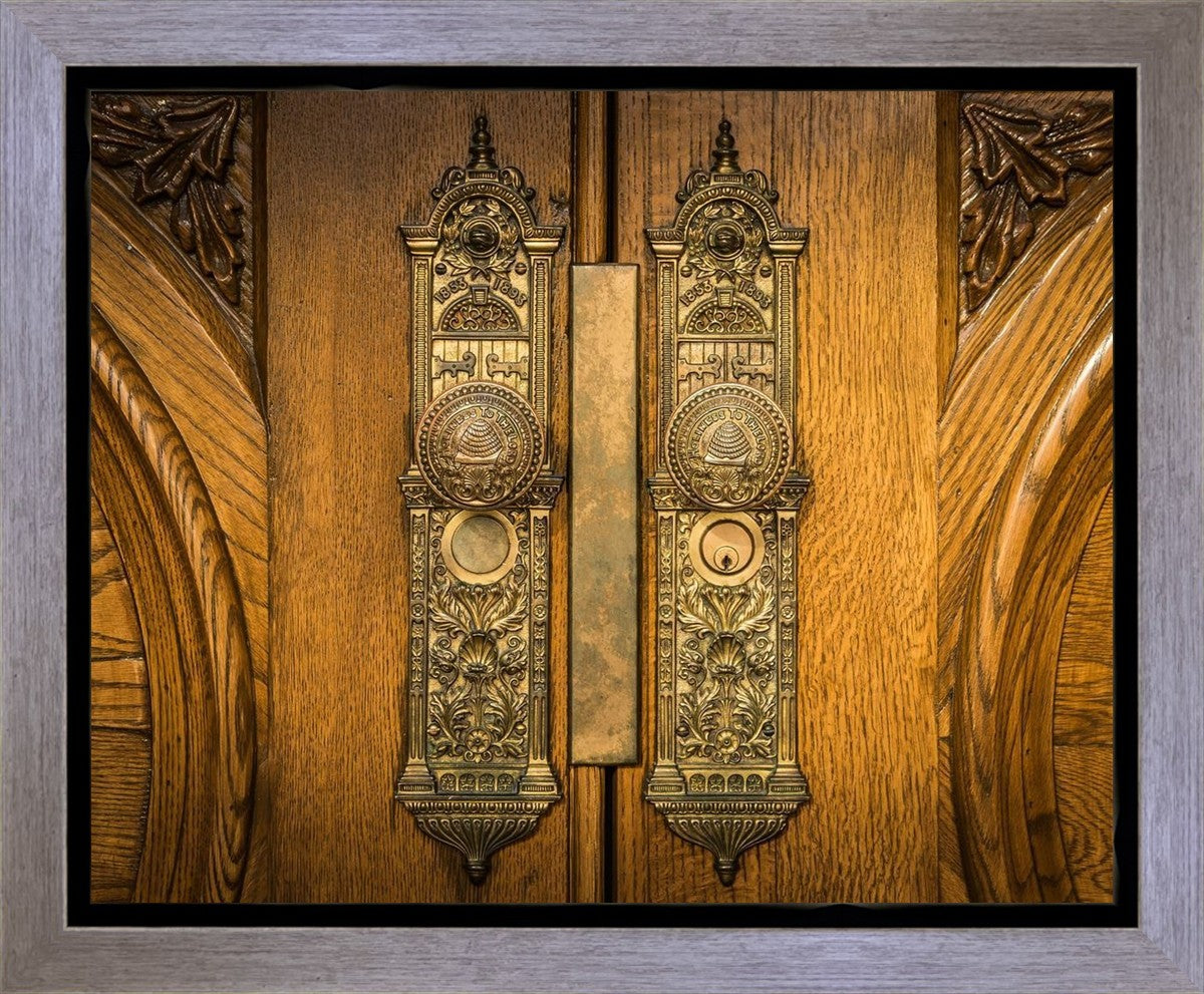 Salt Lake Eternal Doors Gallery Wrap