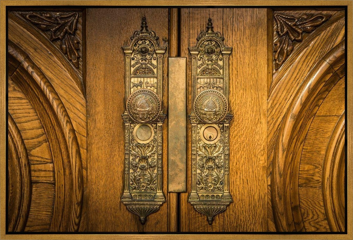 Salt Lake Eternal Doors Gallery Wrap