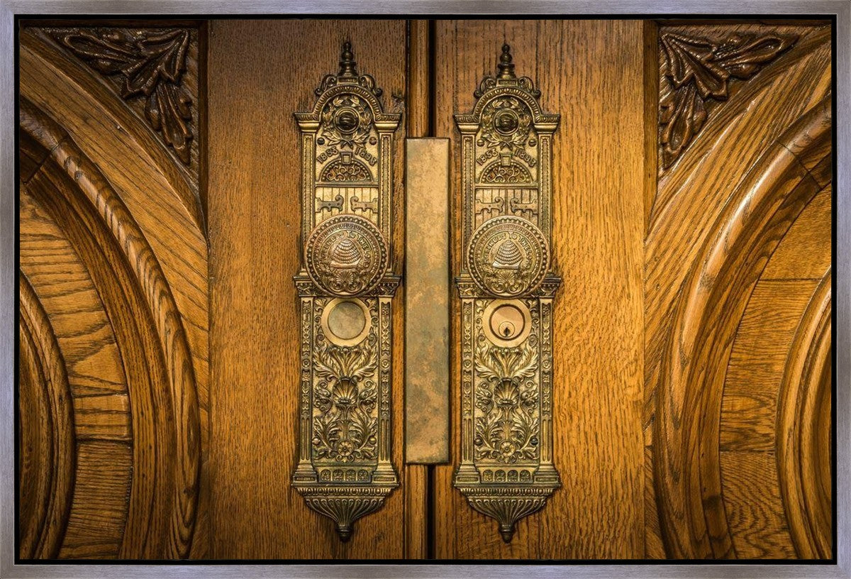 Salt Lake Eternal Doors Gallery Wrap