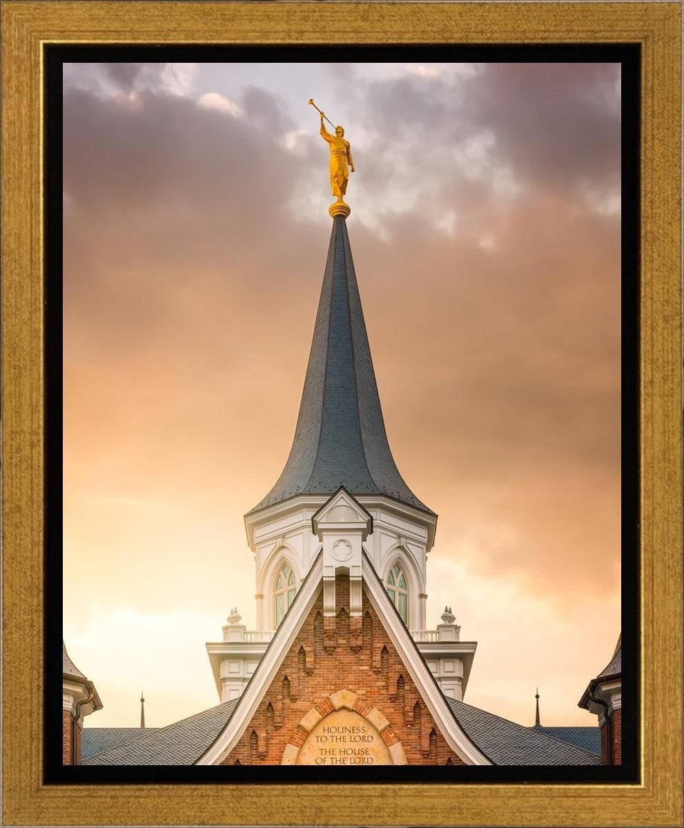 Provo City Center Landmark Of Christ Gallery Wrap