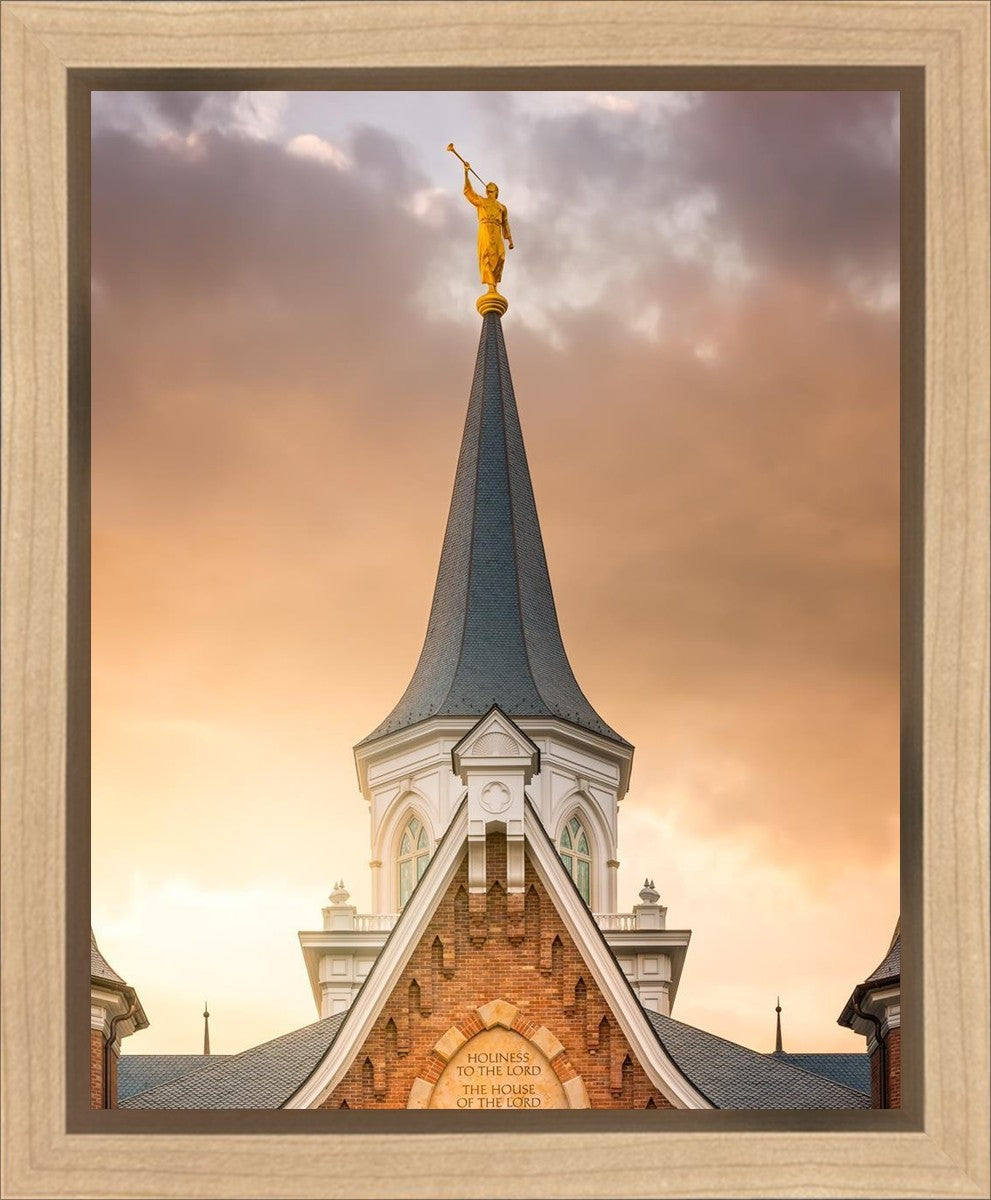 Provo City Center Landmark Of Christ Gallery Wrap