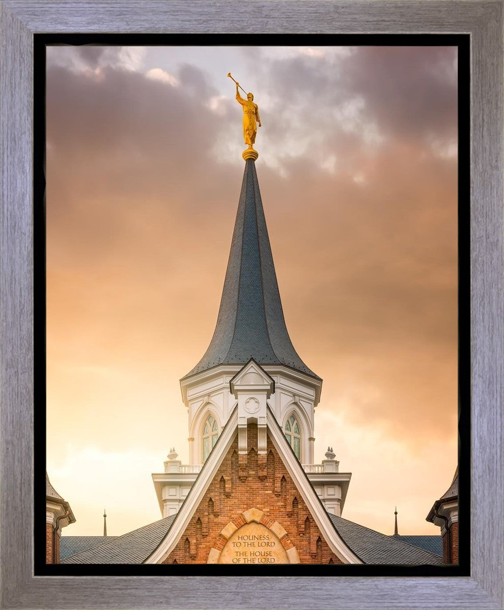 Provo City Center Landmark Of Christ Gallery Wrap