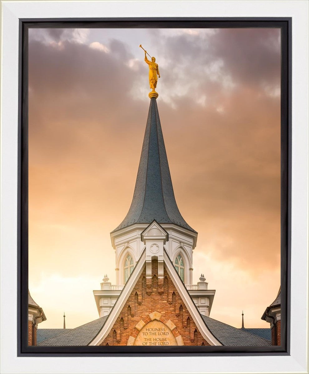 Provo City Center Landmark Of Christ Gallery Wrap