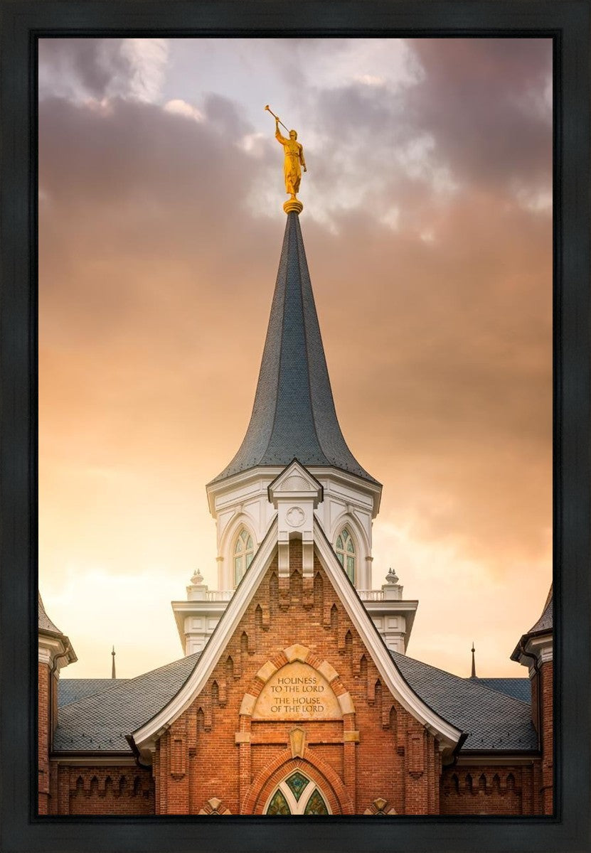 Provo City Center Landmark Of Christ Gallery Wrap