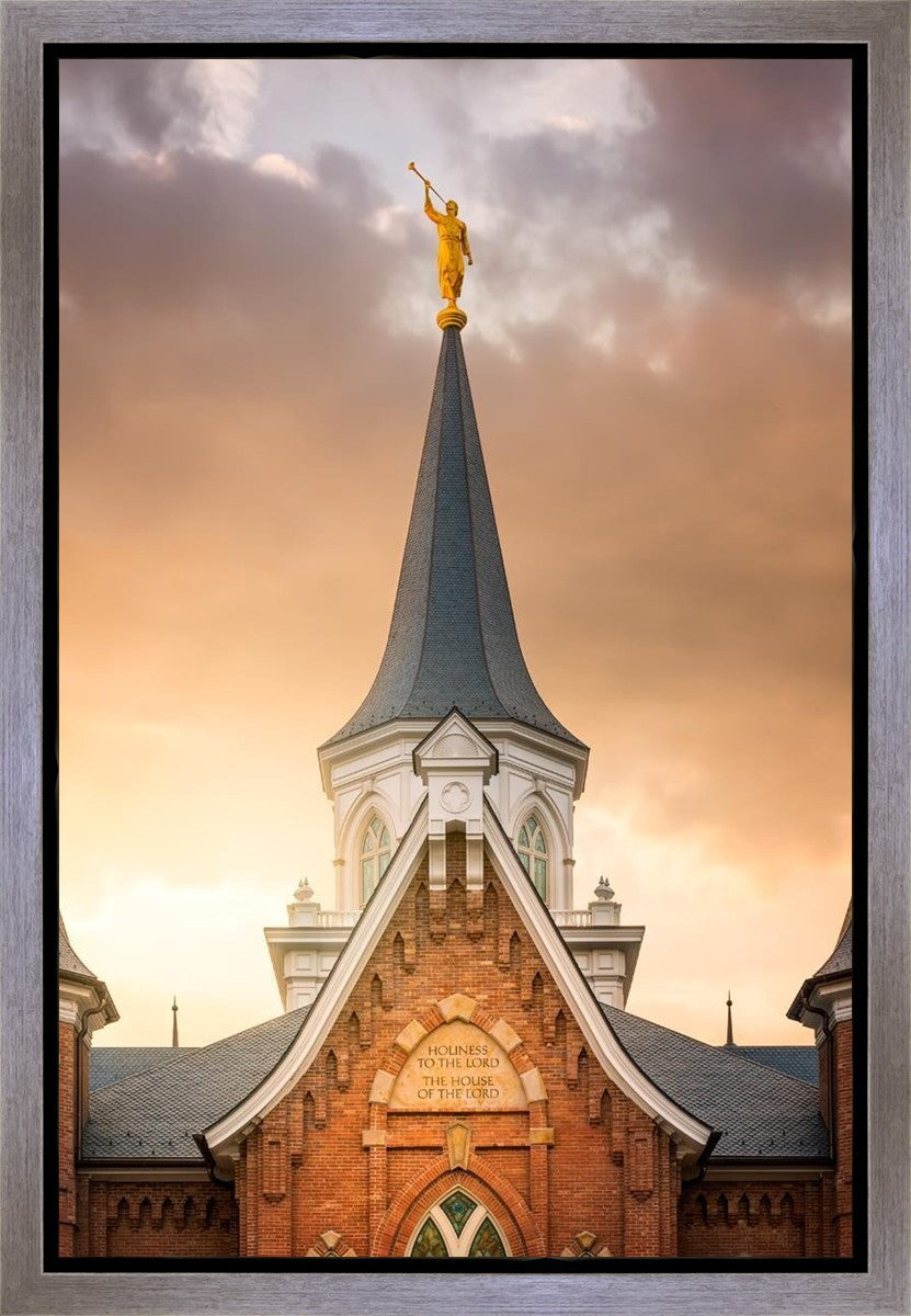 Provo City Center Landmark Of Christ Gallery Wrap