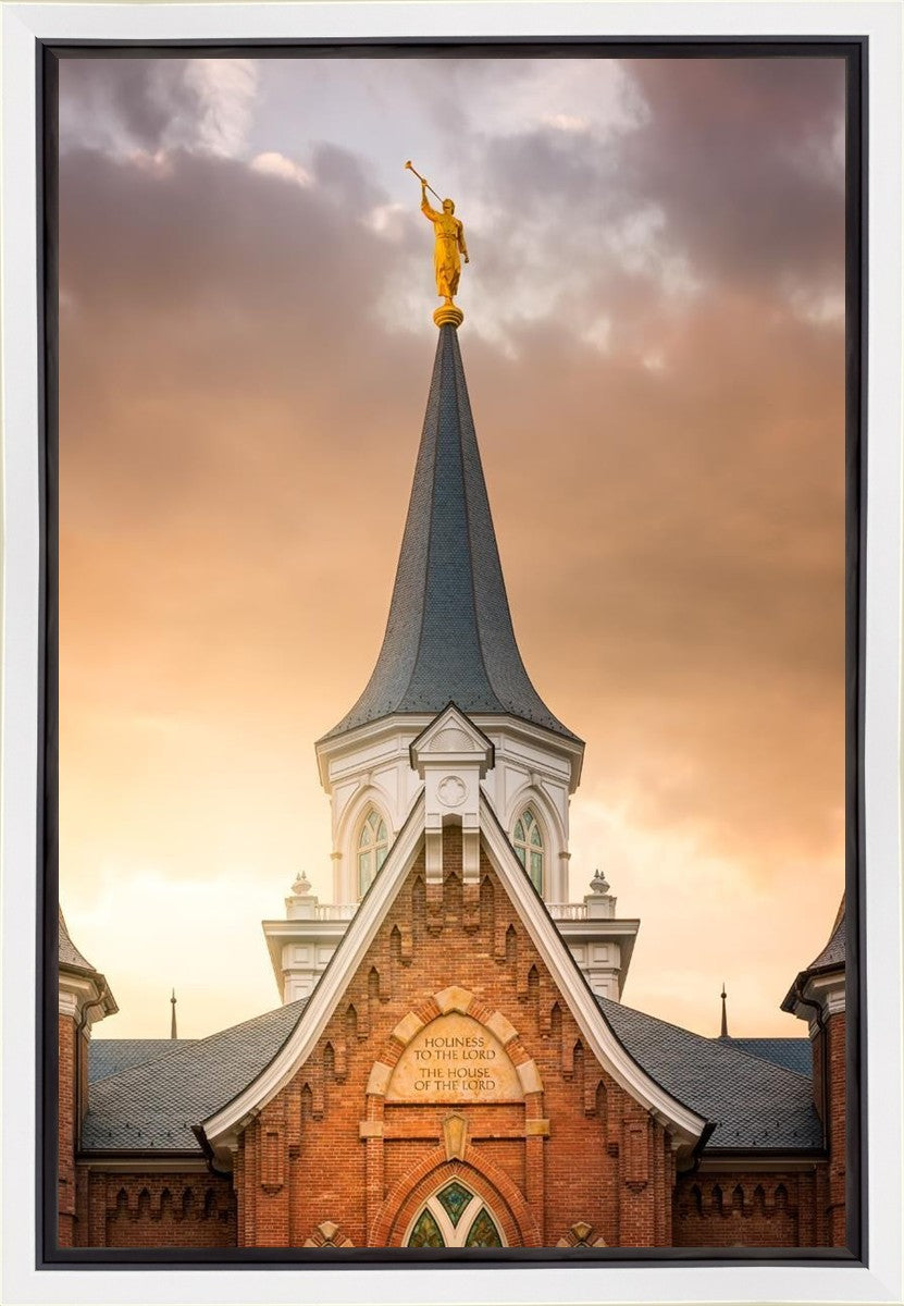 Provo City Center Landmark Of Christ Gallery Wrap