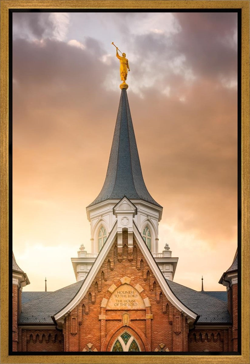 Provo City Center Landmark Of Christ Gallery Wrap