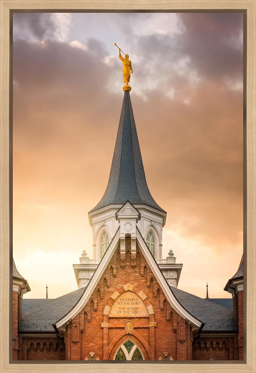 Provo City Center Landmark Of Christ Gallery Wrap