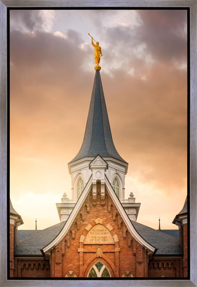 Provo City Center Landmark Of Christ Gallery Wrap