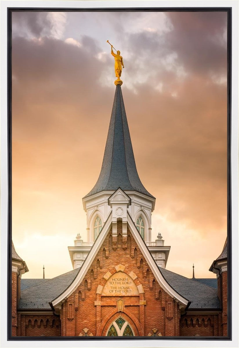 Provo City Center Landmark Of Christ Gallery Wrap