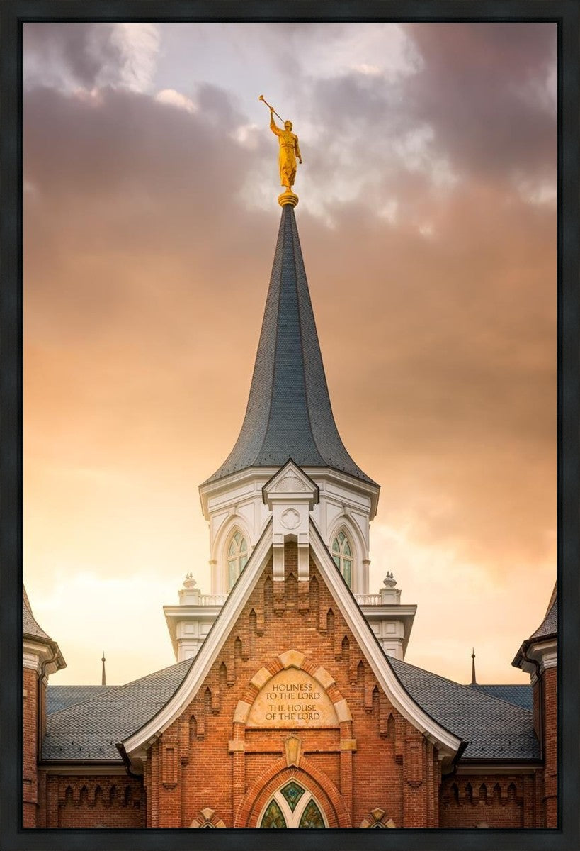Provo City Center Landmark Of Christ Gallery Wrap