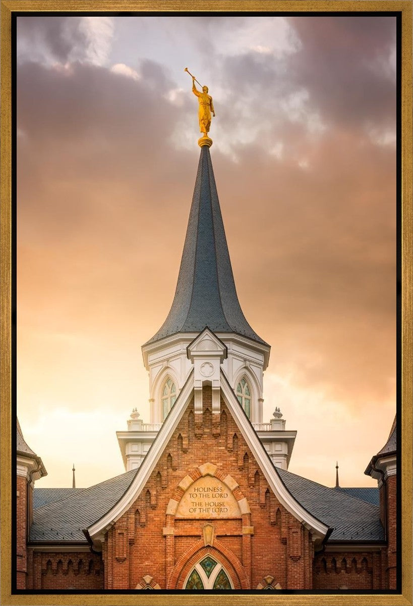 Provo City Center Landmark Of Christ Gallery Wrap