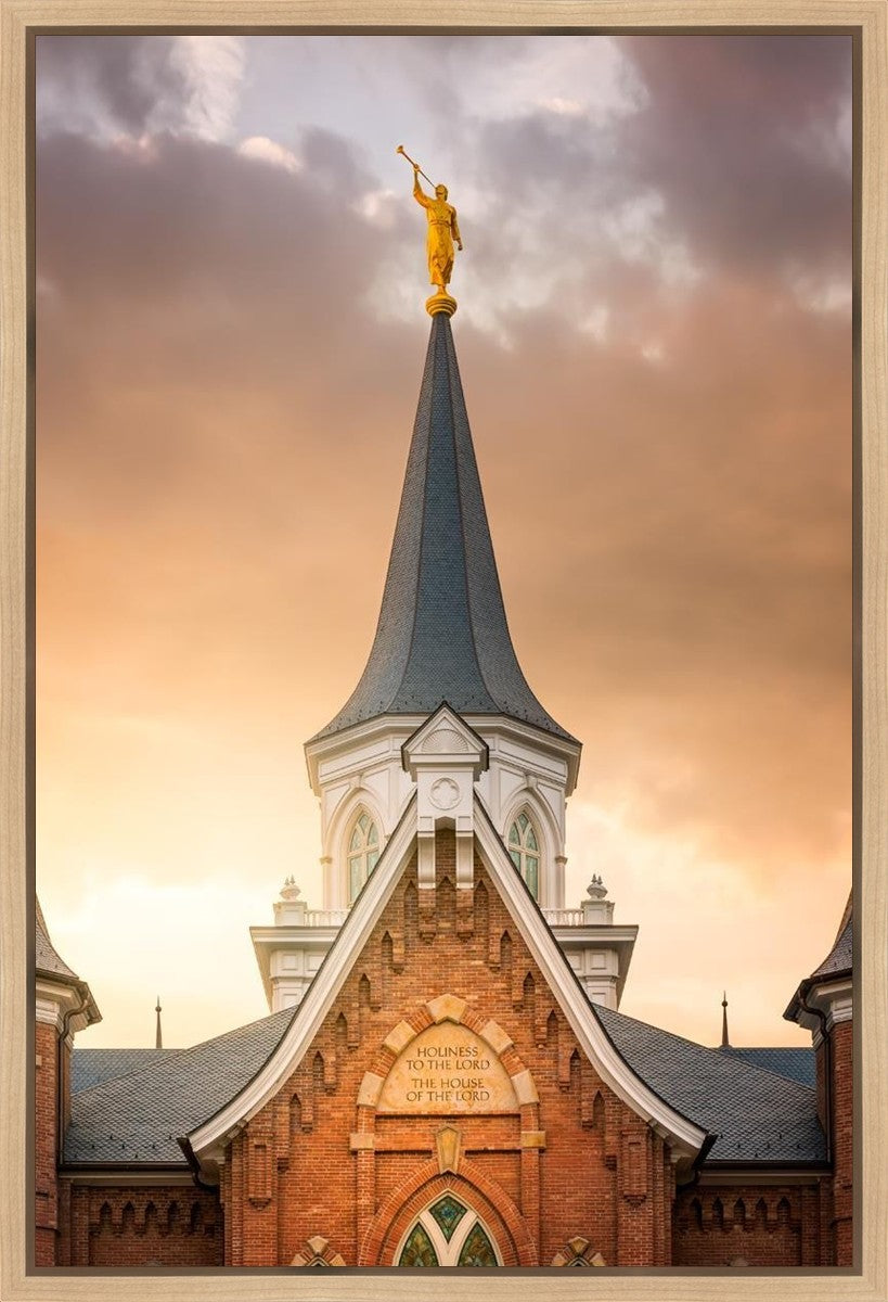 Provo City Center Landmark Of Christ Gallery Wrap