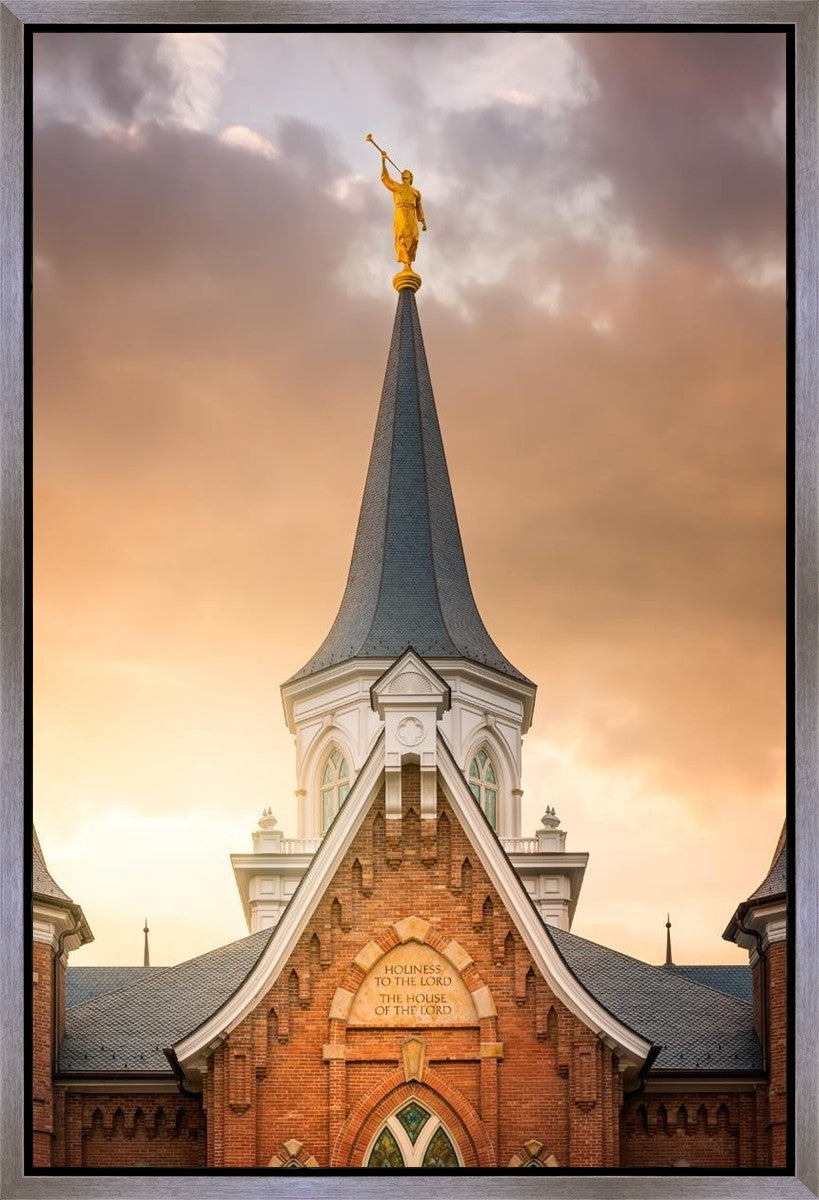 Provo City Center Landmark Of Christ Gallery Wrap