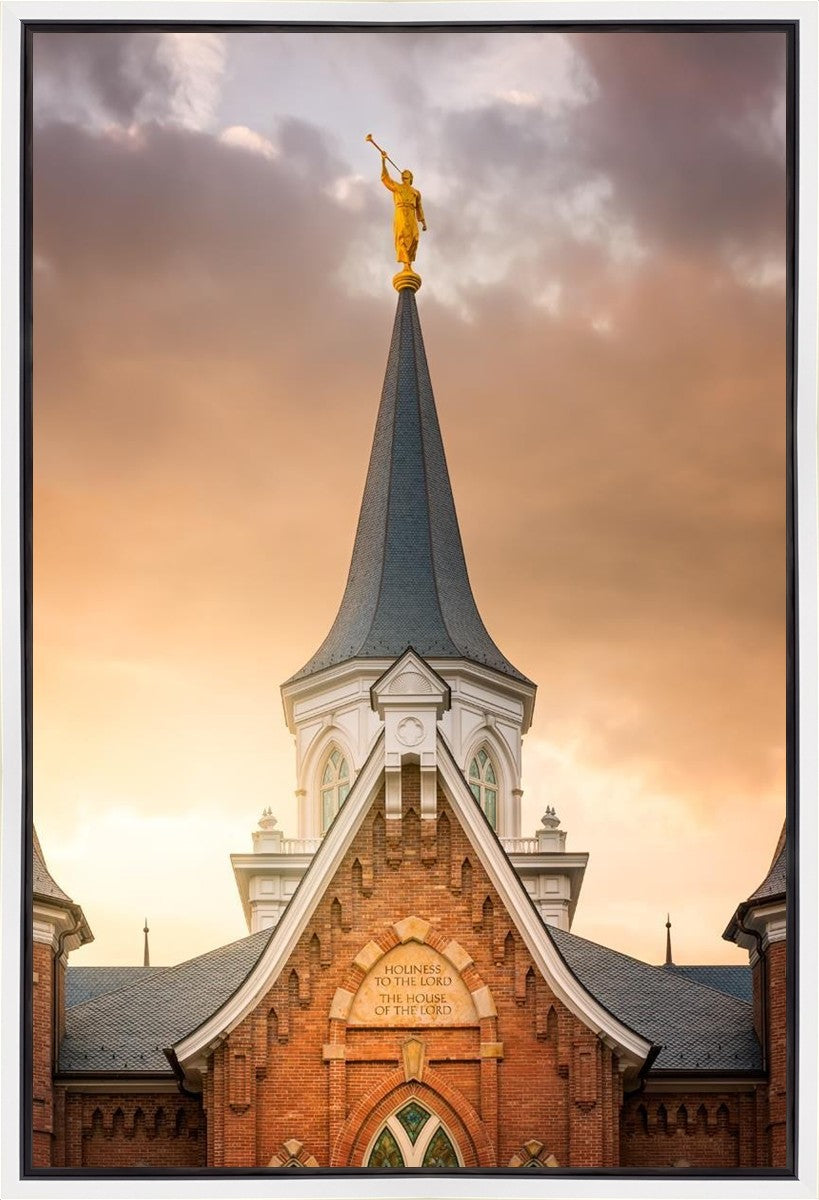 Provo City Center Landmark Of Christ Gallery Wrap