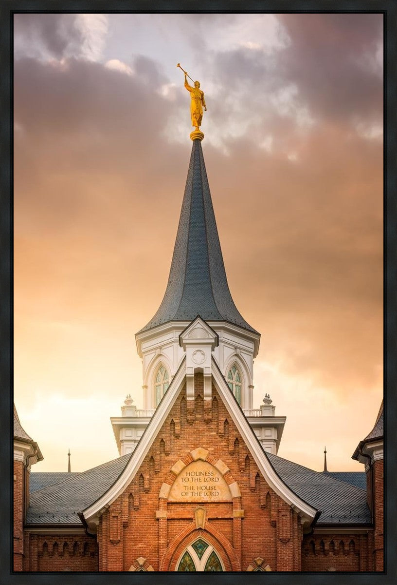 Provo City Center Landmark Of Christ Gallery Wrap
