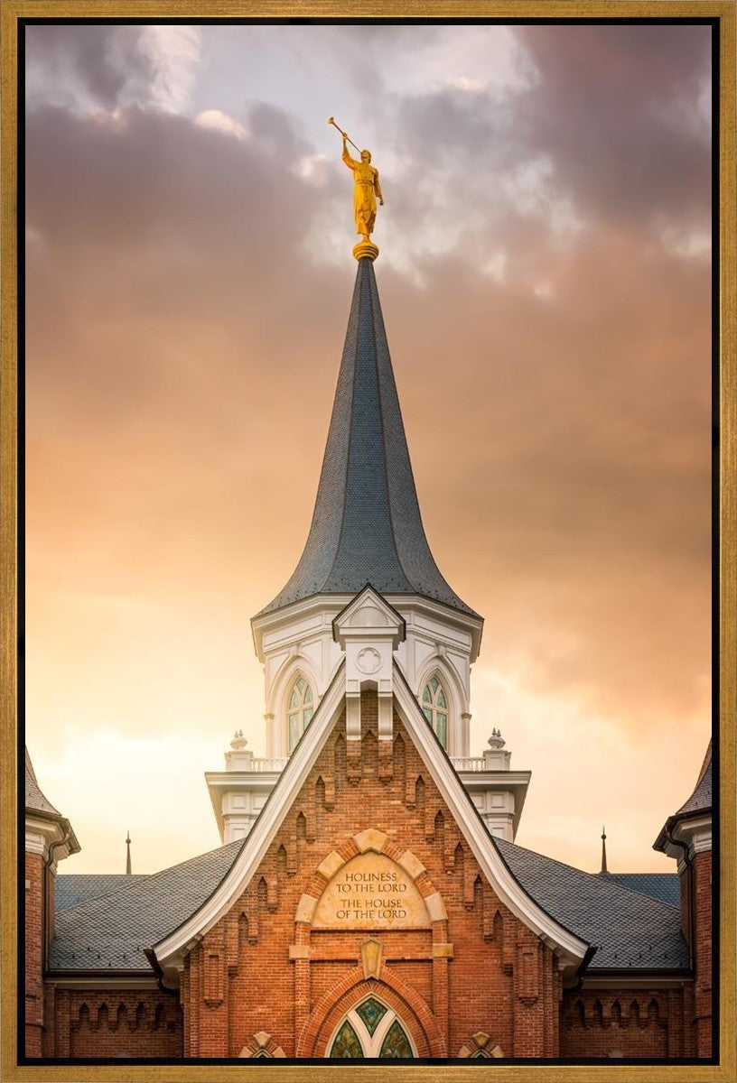 Provo City Center Landmark Of Christ Gallery Wrap