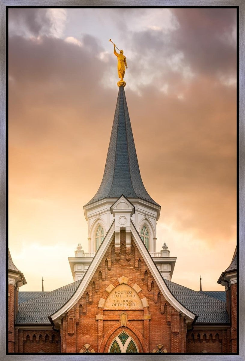 Provo City Center Landmark Of Christ Gallery Wrap