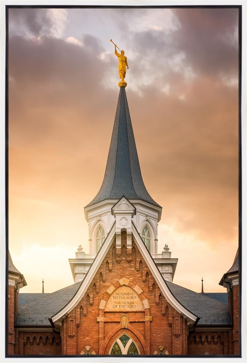 Provo City Center Landmark Of Christ Gallery Wrap