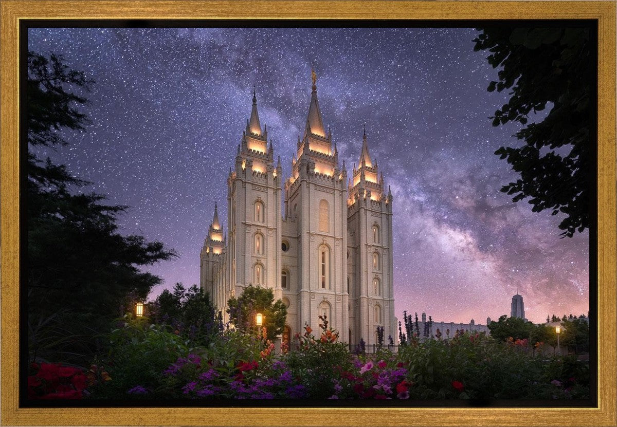 Salt Lake Celestial Gallery Wrap