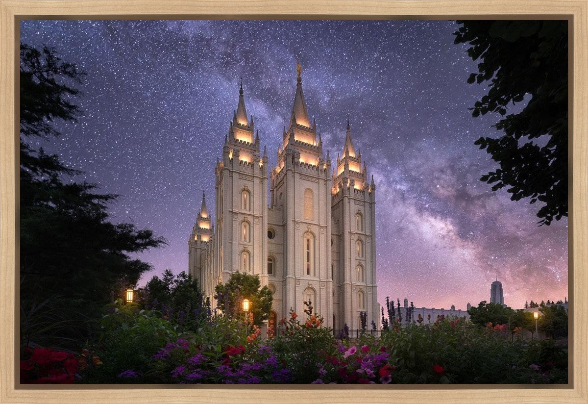 Salt Lake Celestial Gallery Wrap