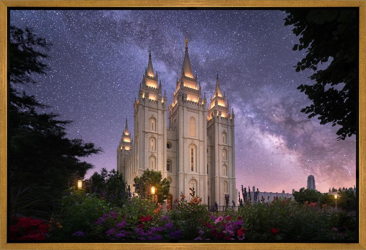Salt Lake Celestial Gallery Wrap