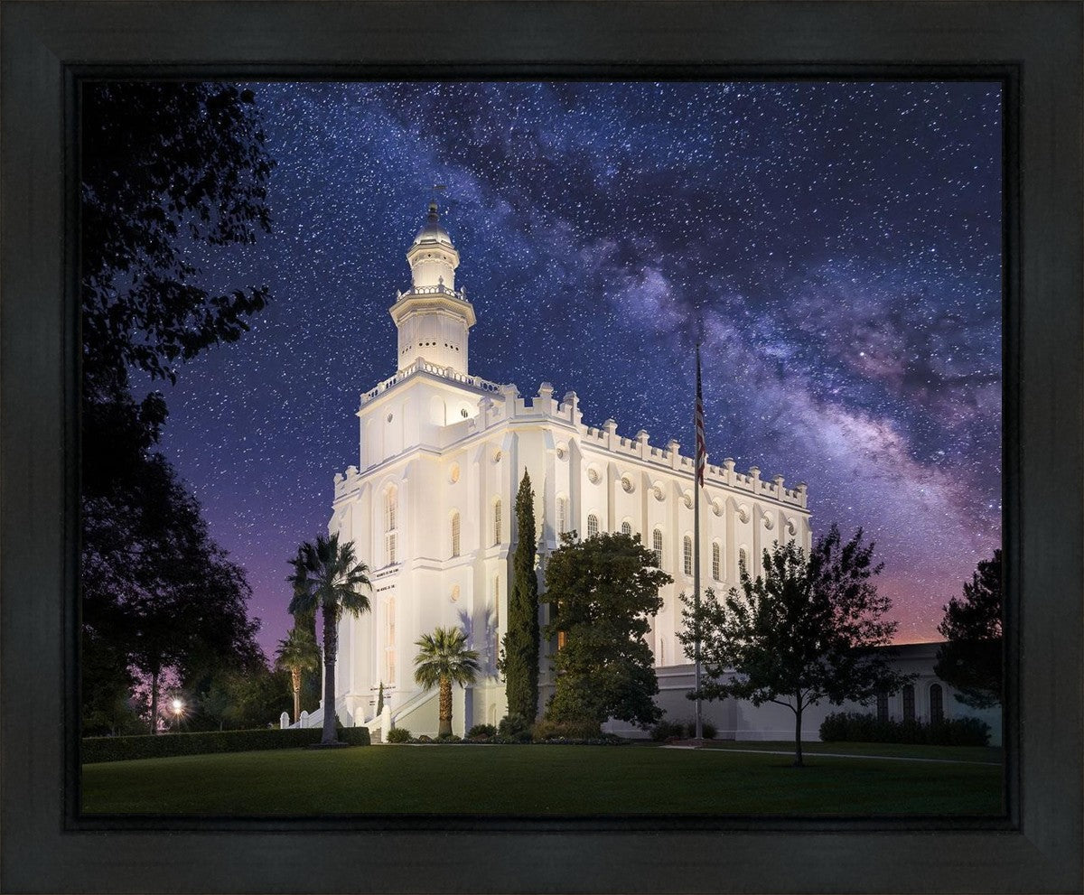 St. George Celestial Gallery Wrap