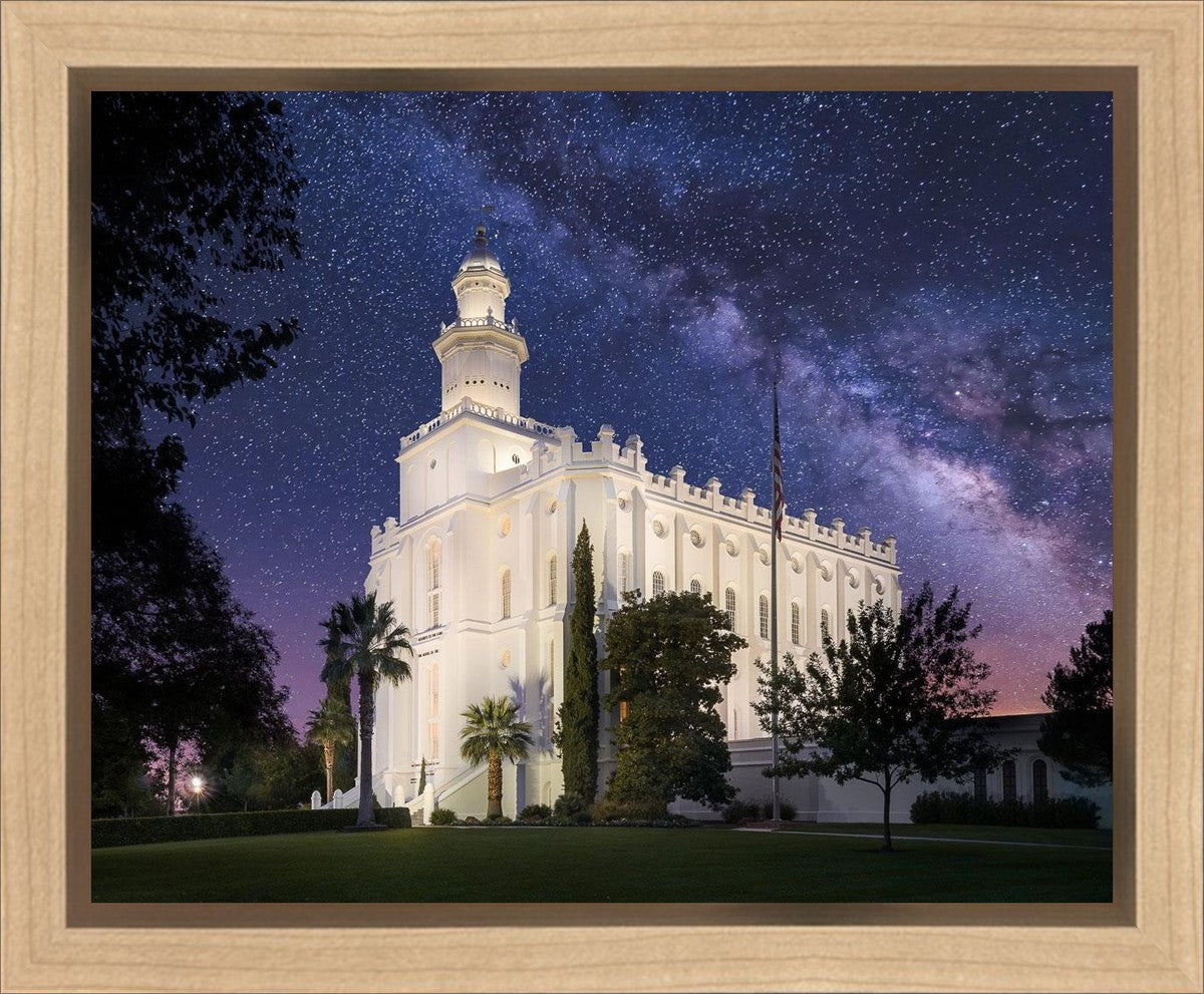 St. George Celestial Gallery Wrap