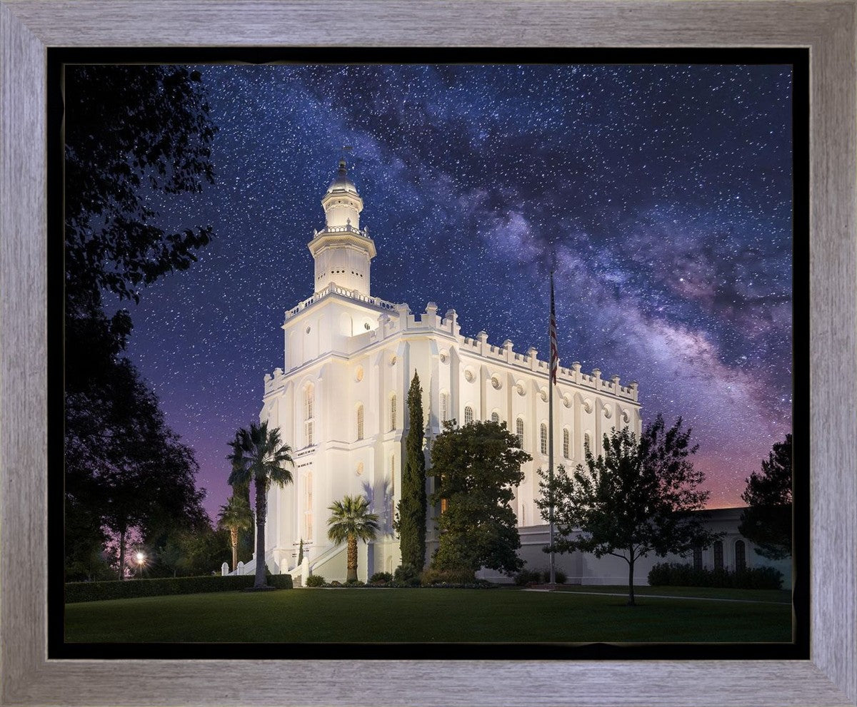 St. George Celestial Gallery Wrap