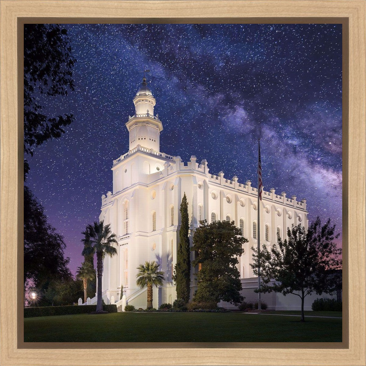 St. George Celestial Gallery Wrap