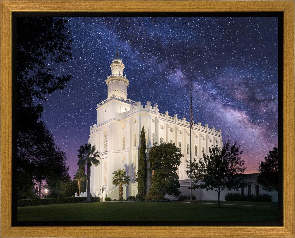 St. George Celestial Gallery Wrap
