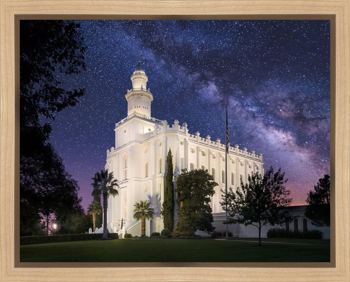 St. George Celestial Gallery Wrap