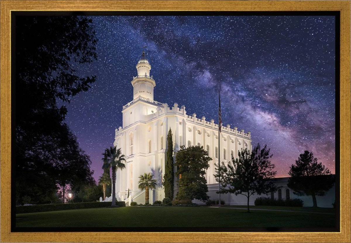 St. George Celestial Gallery Wrap