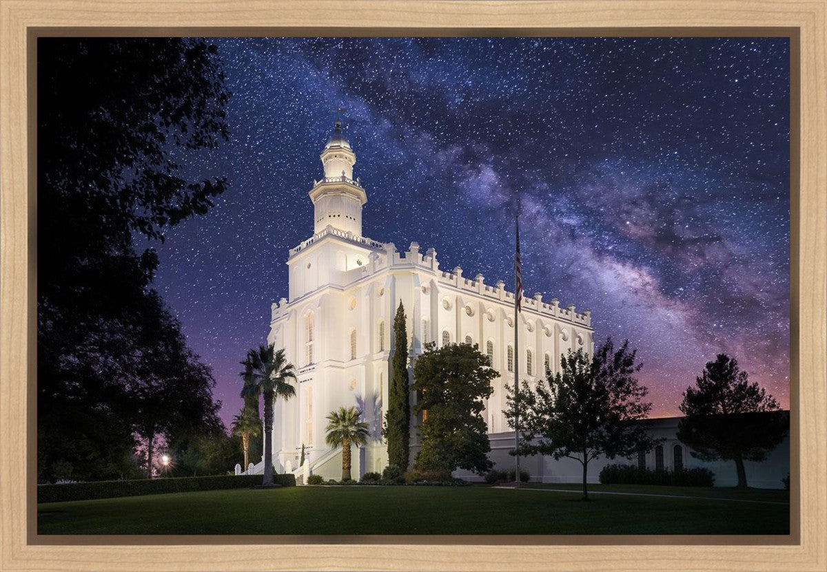 St. George Celestial Gallery Wrap
