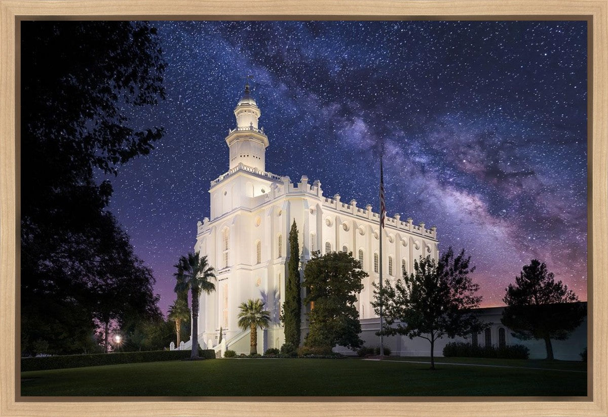 St. George Celestial Gallery Wrap