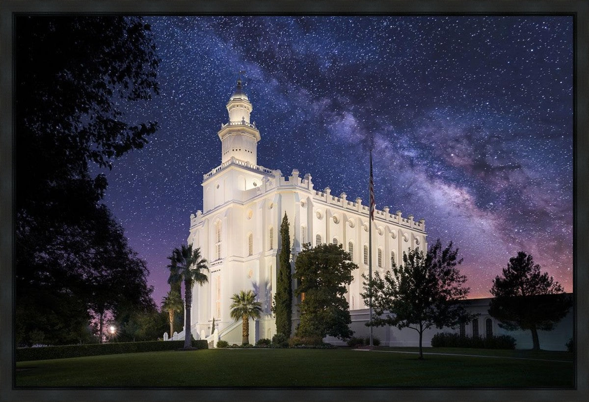 St. George Celestial Gallery Wrap