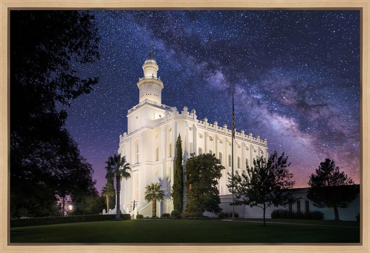 St. George Celestial Gallery Wrap