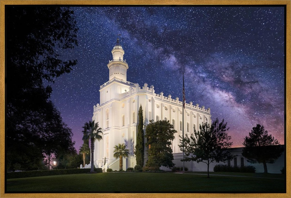 St. George Celestial Gallery Wrap
