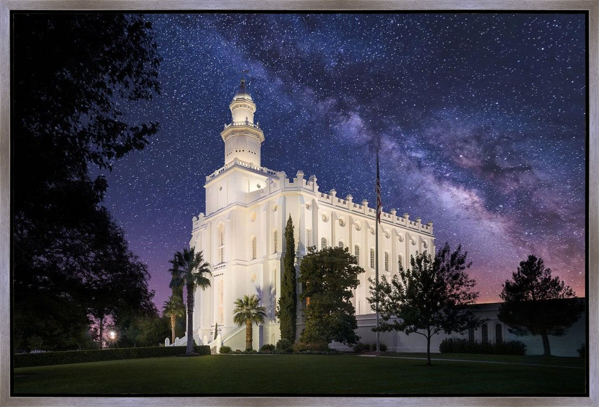 St. George Celestial Gallery Wrap