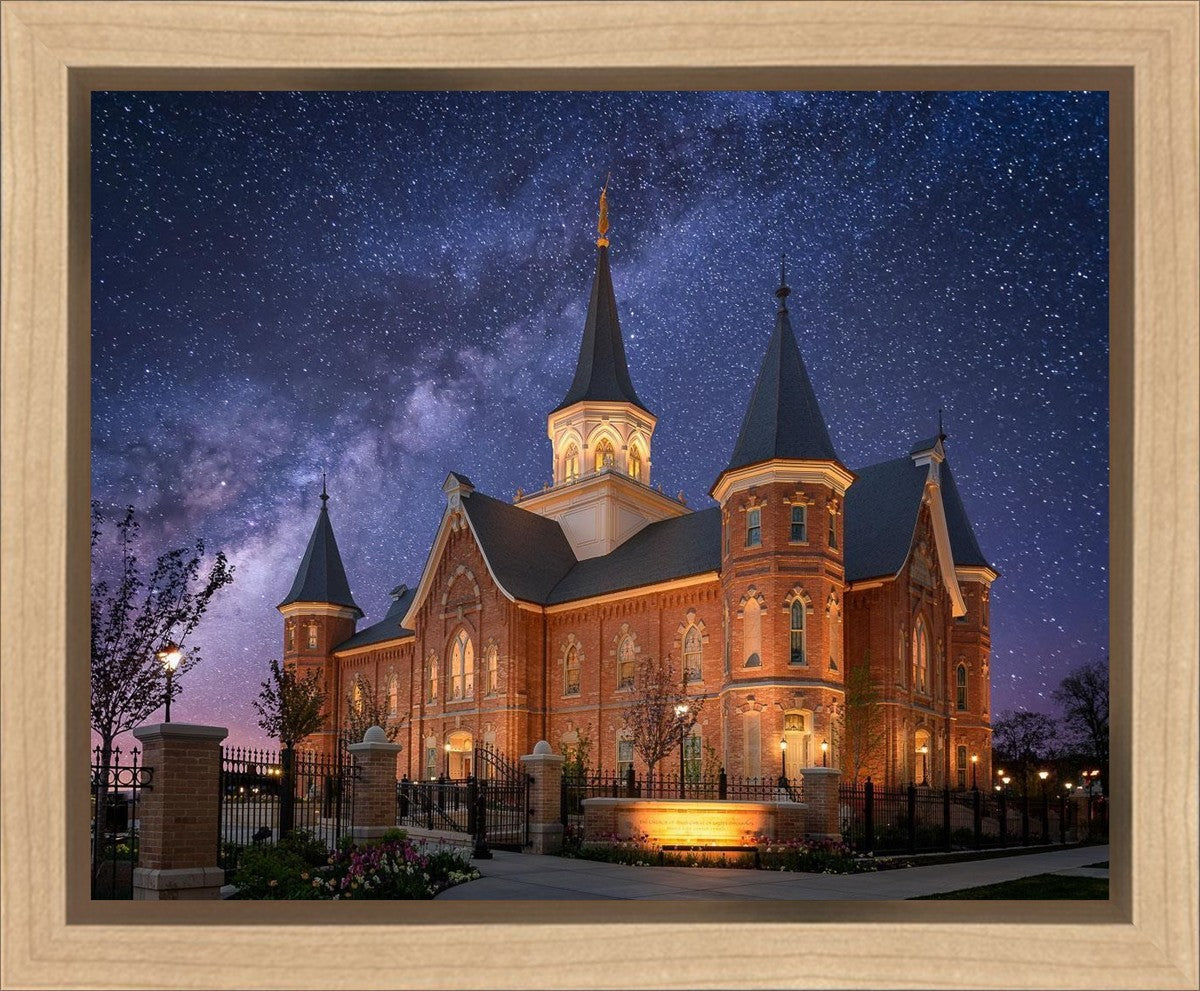 Provo City Center Celestial Gallery Wrap