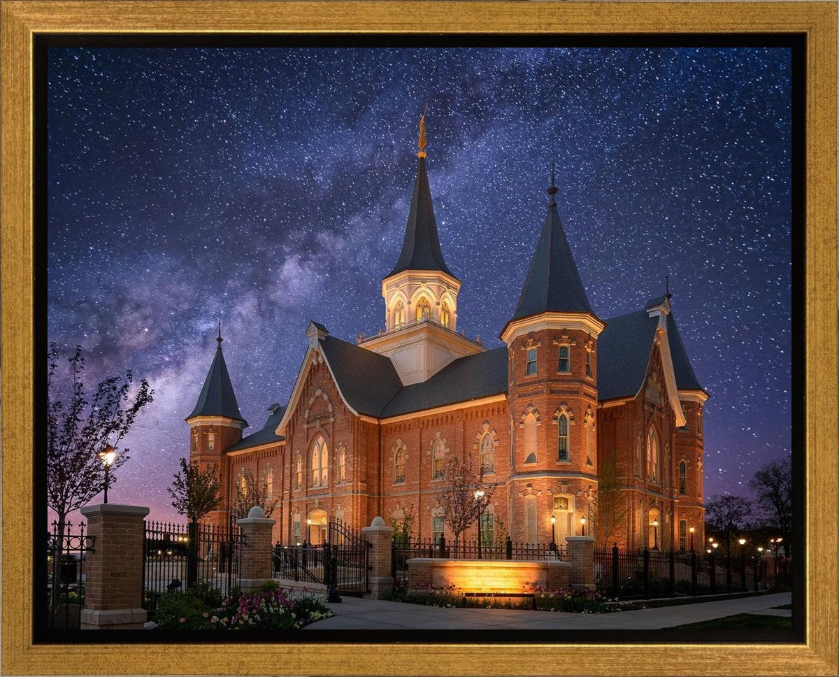 Provo City Center Celestial Gallery Wrap