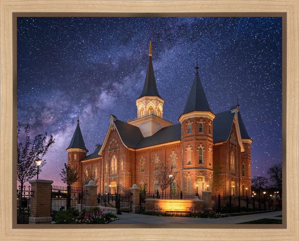 Provo City Center Celestial Gallery Wrap