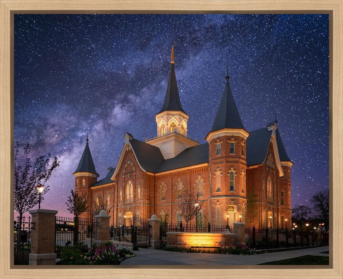Provo City Center Celestial Gallery Wrap